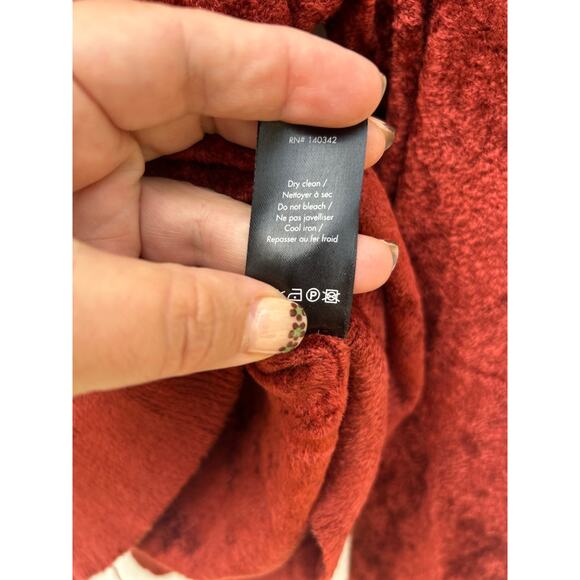 Elizabeth And James Pearl Velvet Sweatshirt Crewneck Raglan Sleeves Pullover XS - Picture 7 of 8